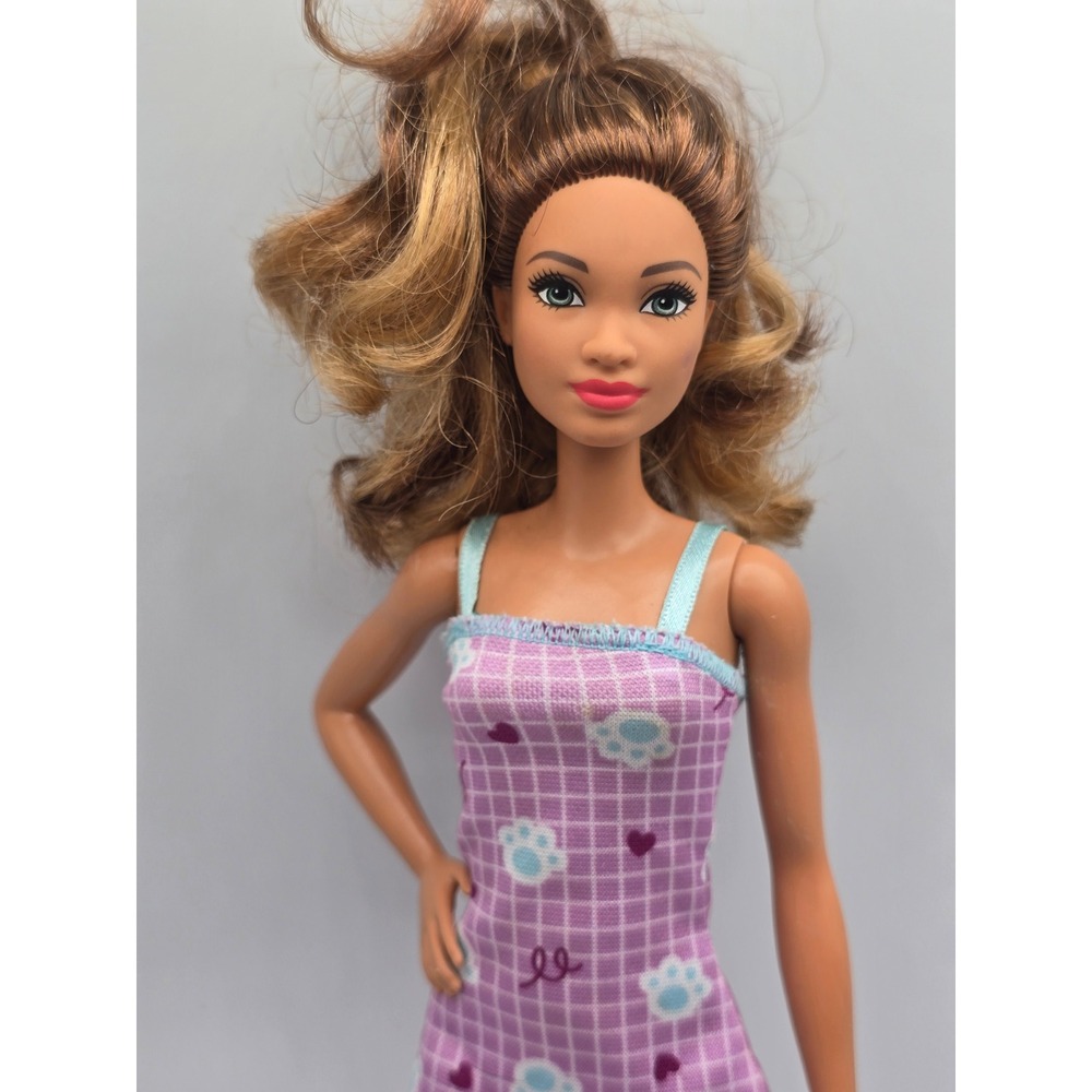 Barbie Kitty Condo Doll 2022 Mattel #HHB70 w/ Purple Dress Articulated